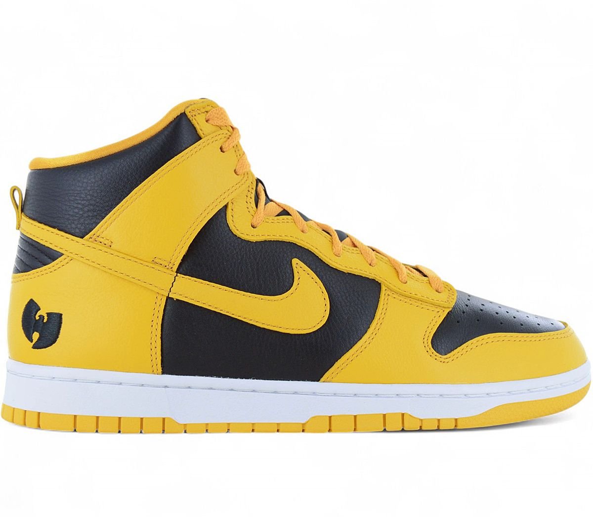 Nike x Wu - Tang Clan - Dunk High Retro - Herren Sneakers Premium Schuhe Gelb - Schwarz HJ4320 - 001 - Brandstyle24