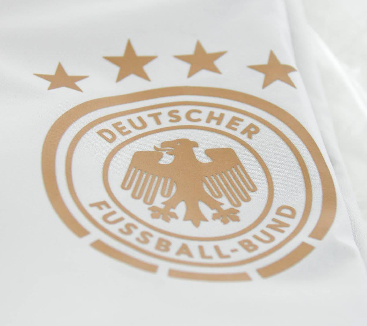 adidas Fussball DFB Deutschland Rain Jacket - Herren Regen Jacke Beige HL9338 - Brandstyle24