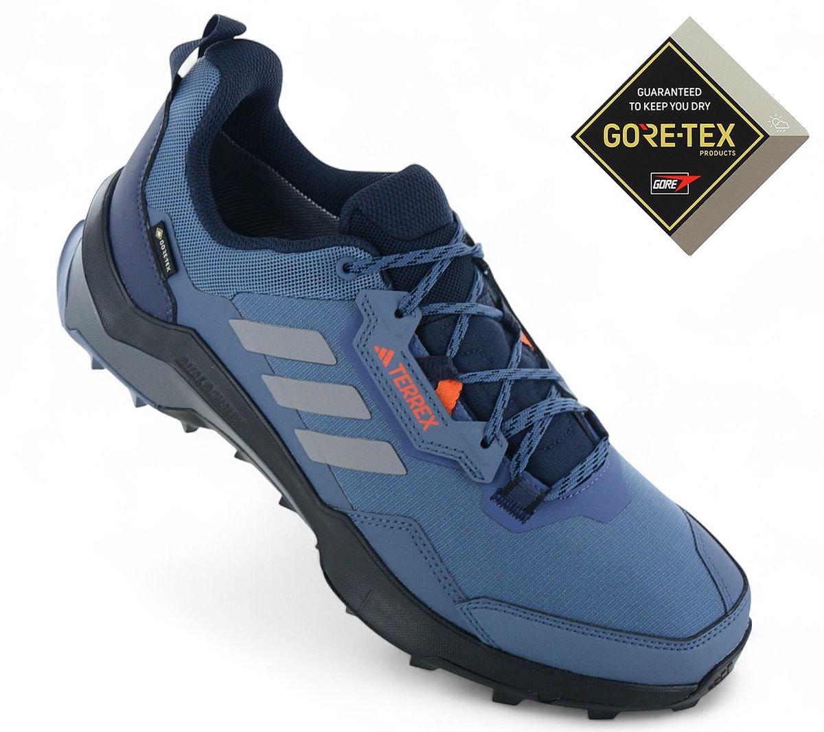 adidas TERREX AX4 GTX - GORE - TEX - Herren Wanderschuhe Outdoor Schuhe Blau HP7397 - Brandstyle24