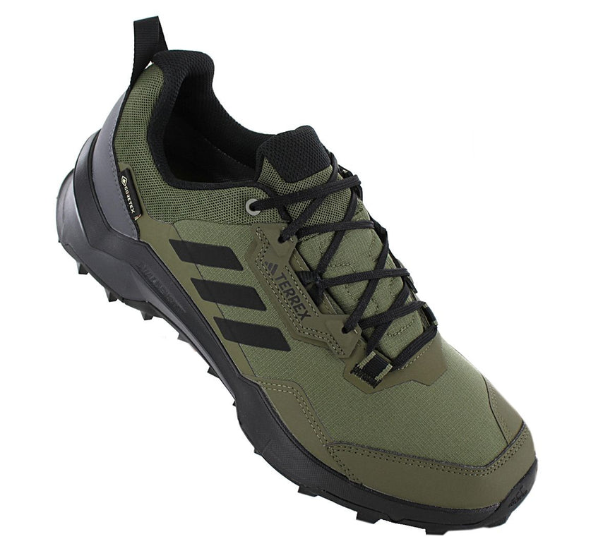 adidas TERREX AX 4 GTX - GORE-TEX - heren wandelschoenen trekkingschoenen olijfgroen HP7400