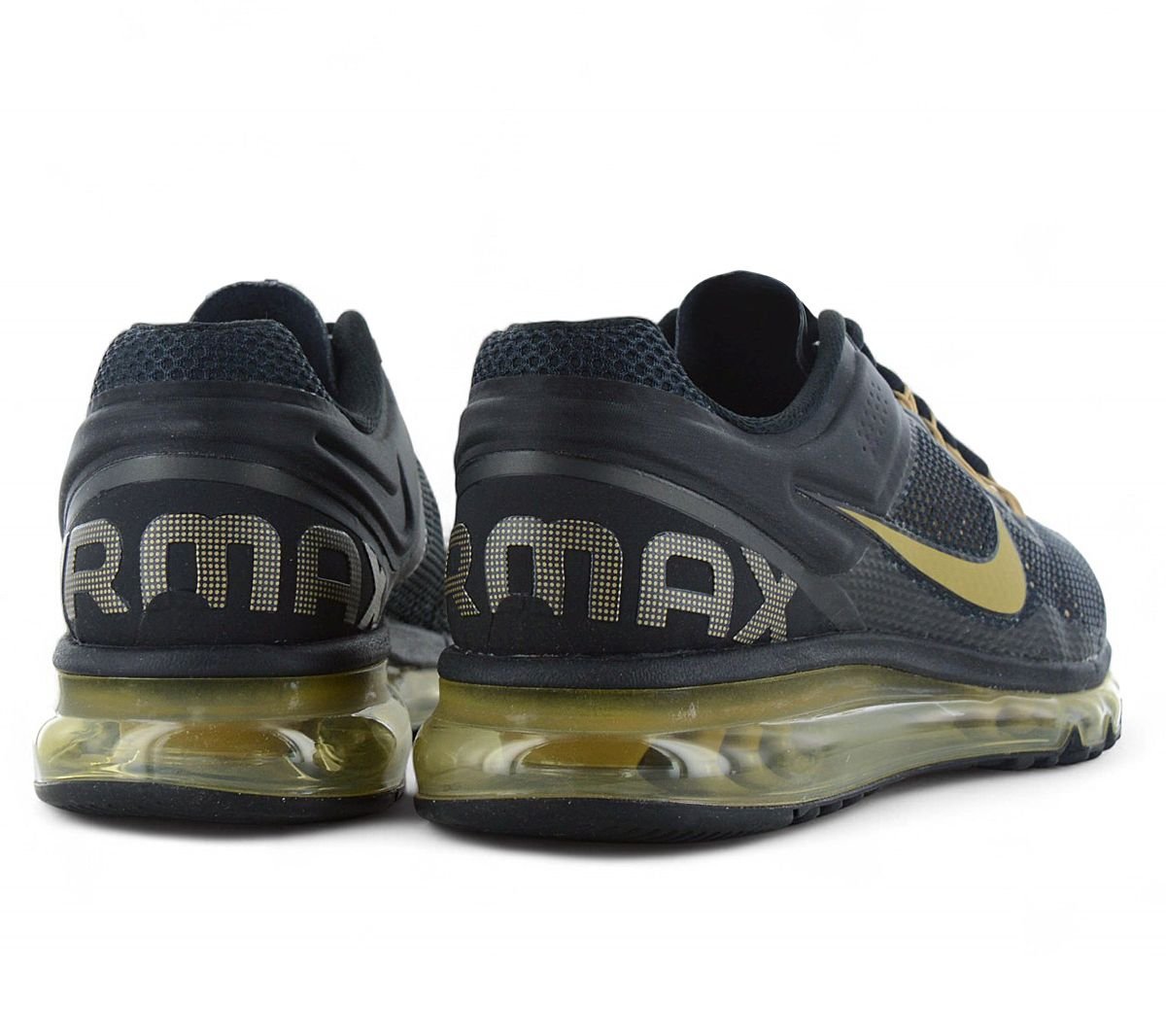 Nike Air Max 2013 Zapatillas para hombre negras y doradas HQ1927-001