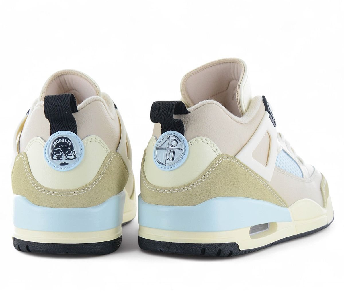 Air JORDAN Spizike Low - Herren Sneakers Basketball Schuhe Beige HQ3439 - 101 - Brandstyle24