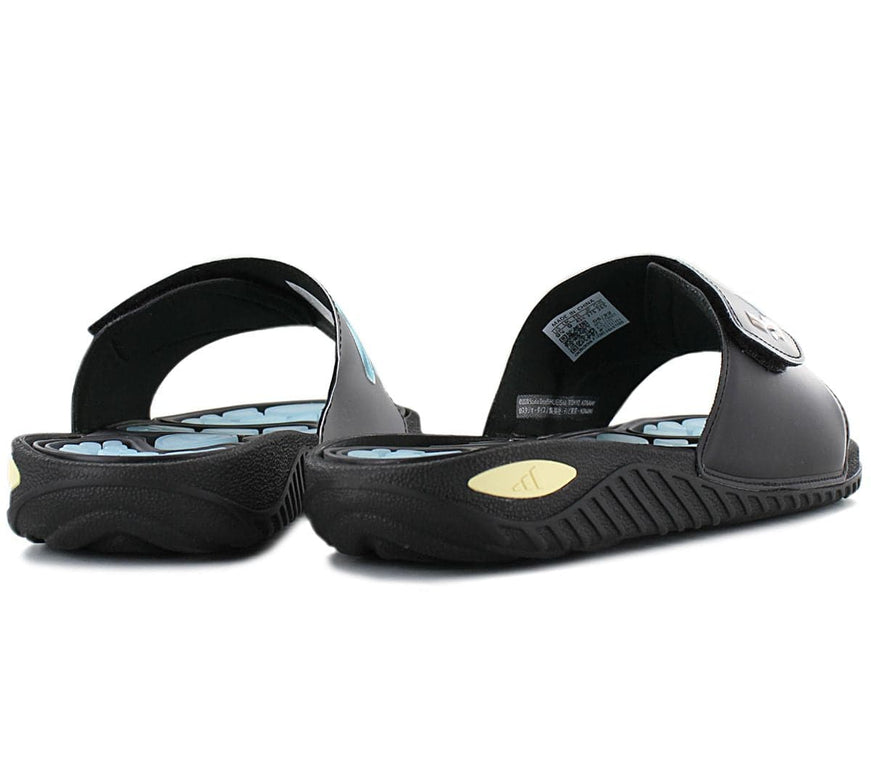 Adidas x YU-GI-OH - Reptossage Slides - Sandali Sandali da bagno Scarpe da bagno Nere HQ4276