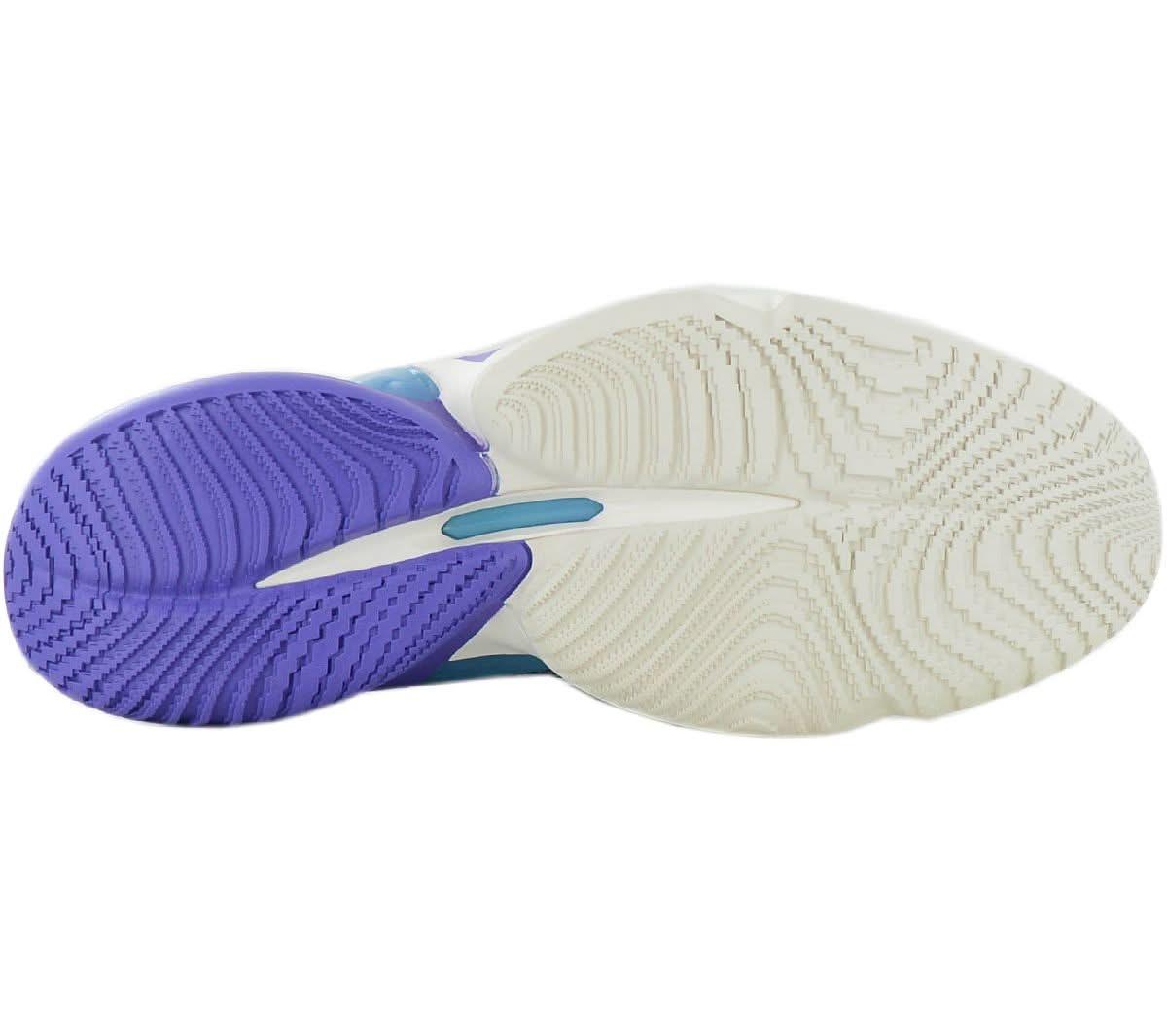 Adidas D.O.N. ISSUE #4 Basketball Shoes•Donovan Mitchell•Color:Purple/White/Aqua Adidas D.O.N. Issue #4 First Impressions! Donovan Mitchell  main image 4