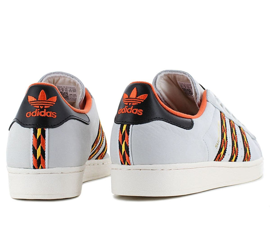 adidas Originals Superstar Halloween - Scarpe da ginnastica da uomo in pelle Grigia HR1433