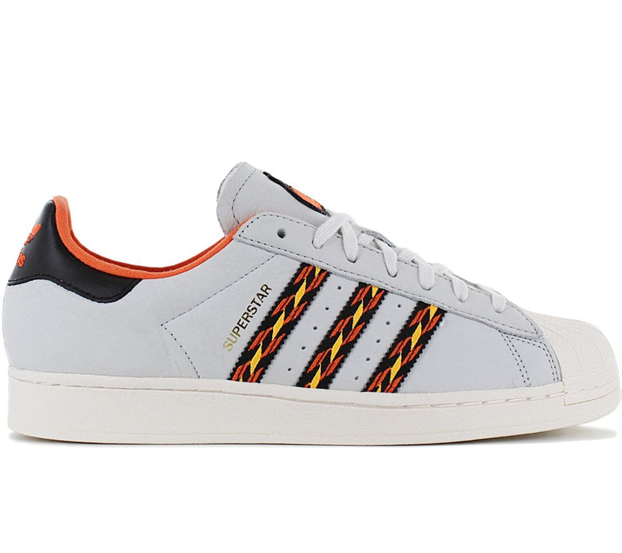 adidas Originals Superstar Halloween - Scarpe da ginnastica da uomo in pelle Grigia HR1433