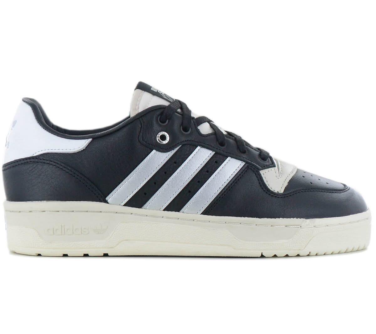 adidas Originals Rivalry Low Consortium - Sneakers Schuhe Leder Schwarz ID7389 - Brandstyle24