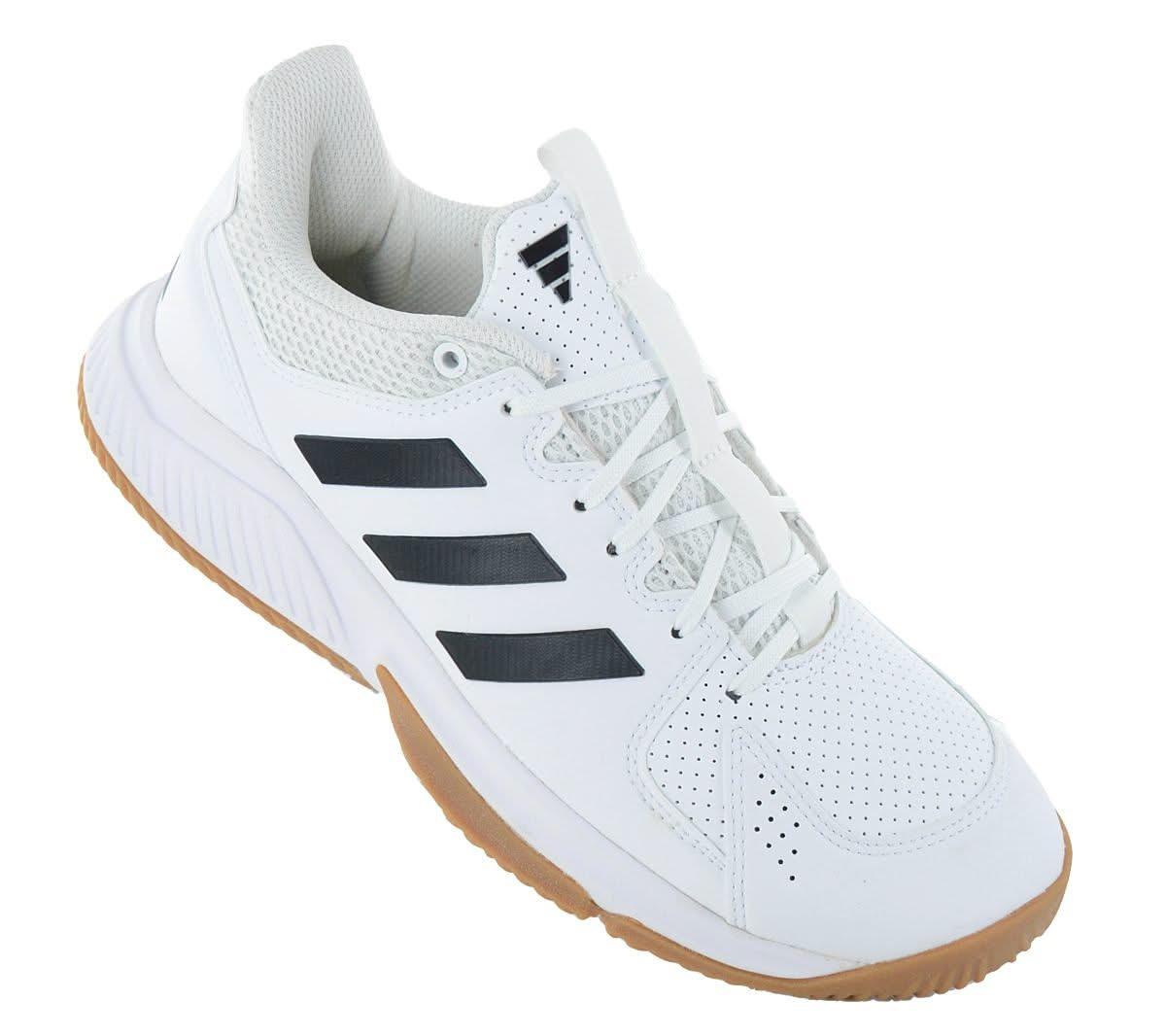 adidas Court Flight - Volleyball Indoor Schuhe Hallenschuhe Weiß IE1656 - Brandstyle24