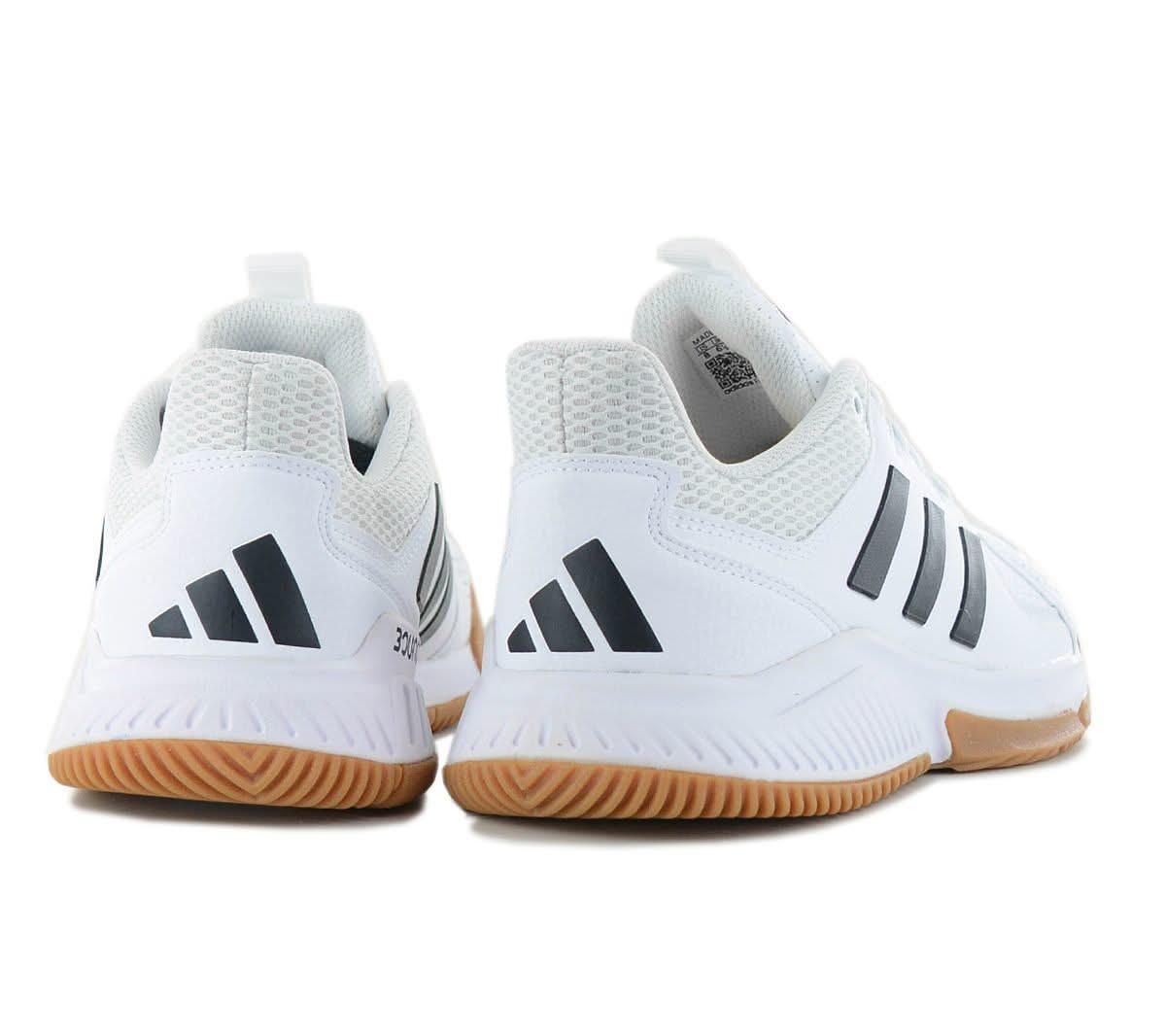 adidas Court Flight - Volleyball Indoor Schuhe Hallenschuhe Weiß IE1656 - Brandstyle24