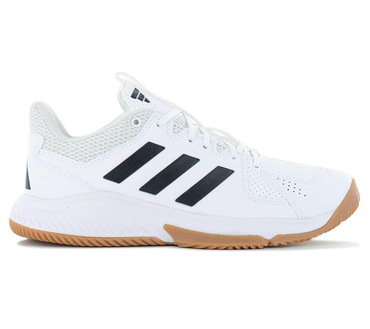adidas Court Flight - Volleyball Indoor Schuhe Hallenschuhe Weiß IE1656 - Brandstyle24