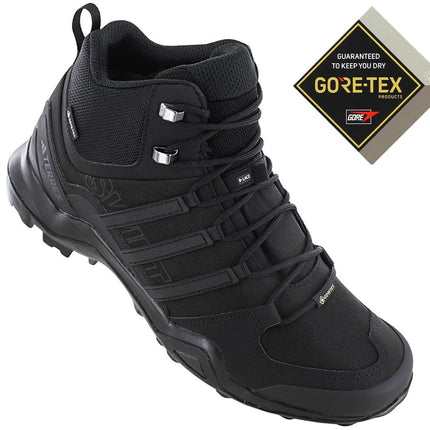 adidas TERREX Swift R2 MID GTX - GORE-TEX - Men's Hiking Shoes Black IF7636