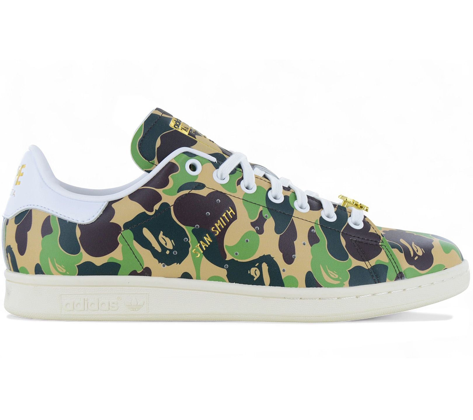 adidas x BAPE - Stan Smith ABC Camo - Herren Schuhe Sneakers Camouflage IG8949