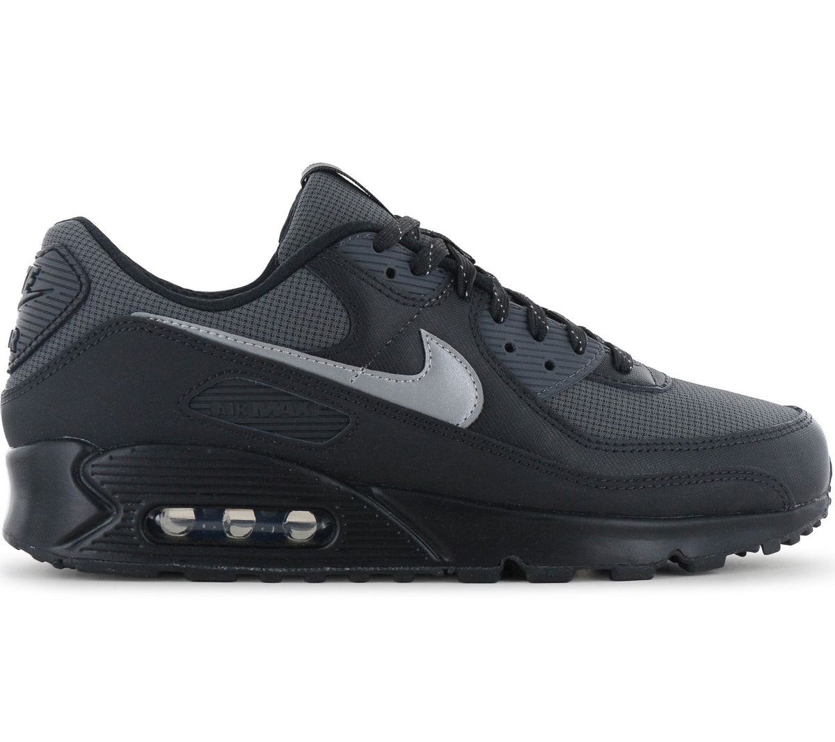 Nike Air Max 90 - Reflective - Herren Sneakers Schuhe Schwarz IQ0291-010