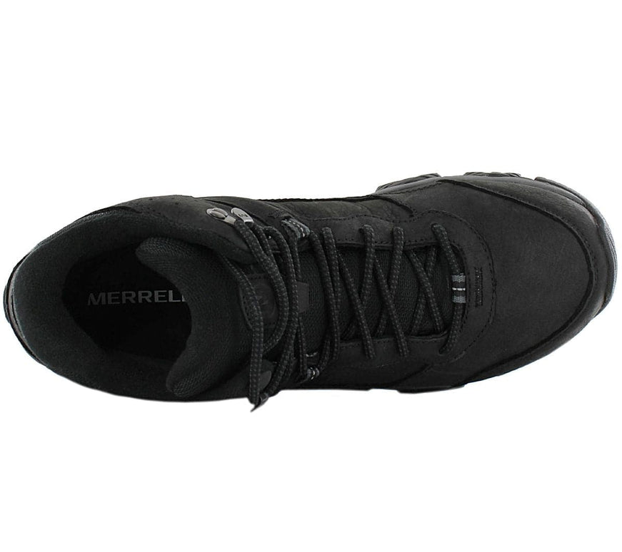 Merrell Moab Adventure 3 Mid Leather WP - Imperméables - Chaussures de randonnée pour homme Noir J003823