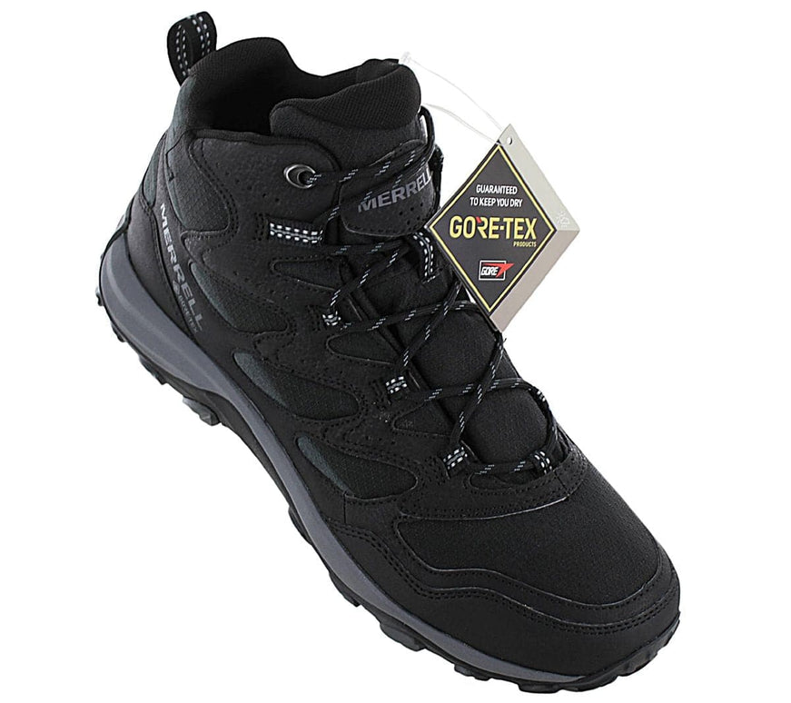 Merrell West Rim Sport Mid GTX - GORE-TEX - Men's Hiking Shoes Black J036519