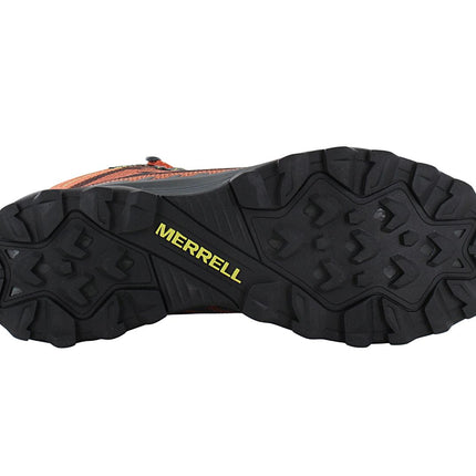 Merrell Speed Eco Mid WP Waterproof - Chaussures de randonnée pour hommes Bottes de trekking Orange J037545