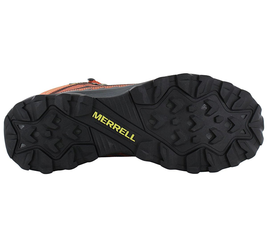 Merrell Speed Eco Mid WP Waterproof - Chaussures de randonnée pour hommes Bottes de trekking Orange J037545