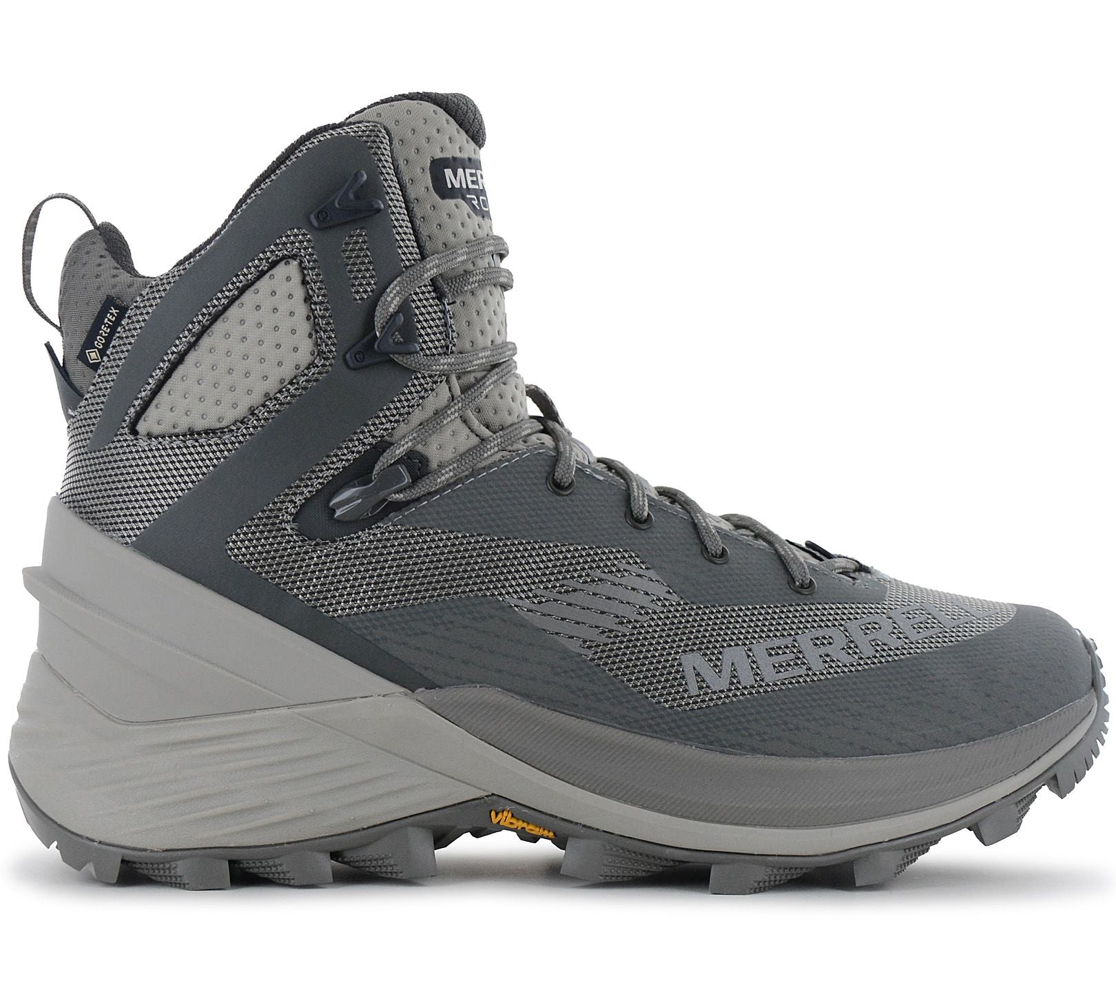 Merrell Rogue Hiker Mid GTX GORE-TEX - Herren Wanderschuhe Trekking Stiefel Grau J038497