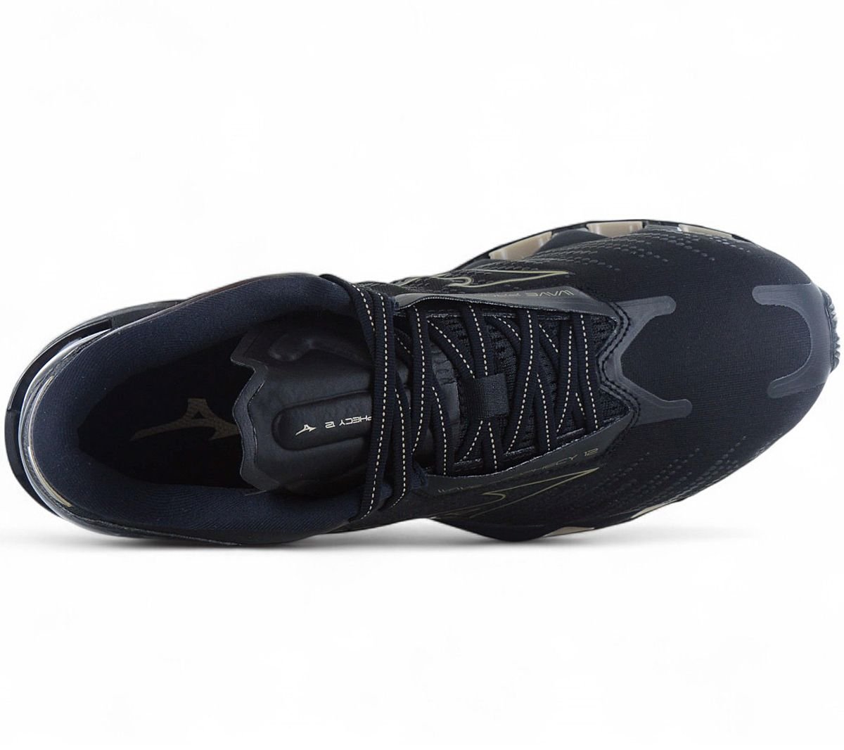 Mizuno WAVE PROPHECY 12 - Herren Sneakers Laufschuhe Schwarz J1GC238333 - Brandstyle24