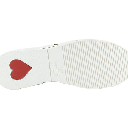 LOVE MOSCHINO Sneakers Pelle - Scarpe Donna Pelle Nere JA15625G0EIA0000