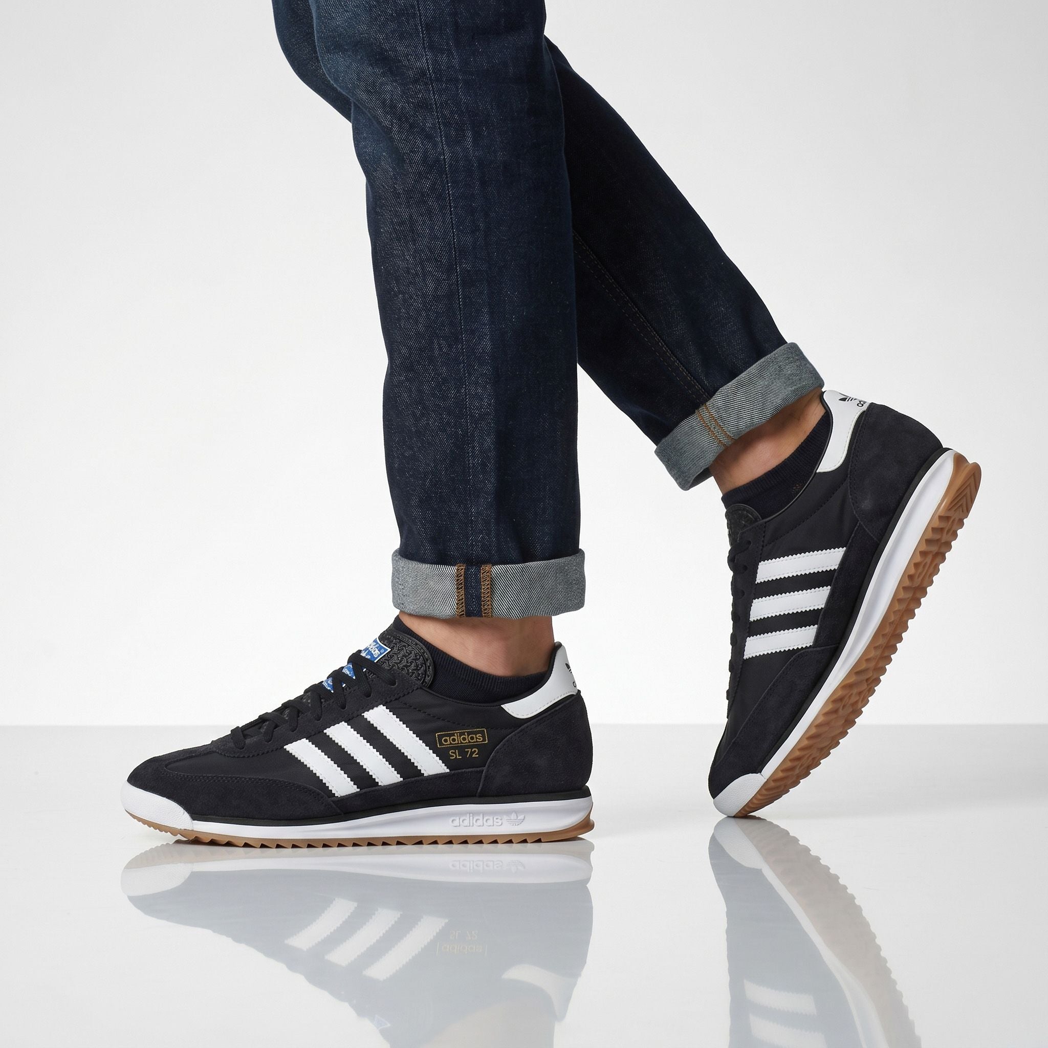 adidas SL 72 RS - Men's Sneakers Shoes Black JI1282