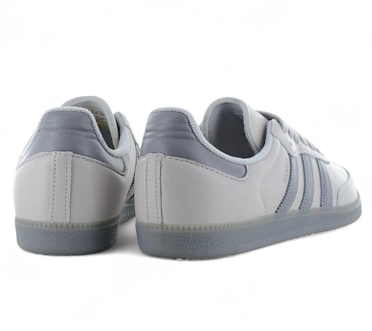 adidas Originals SAMBA Leather OG - Herren Sneakers Schuhe Leder Grau JI3207 - Brandstyle24