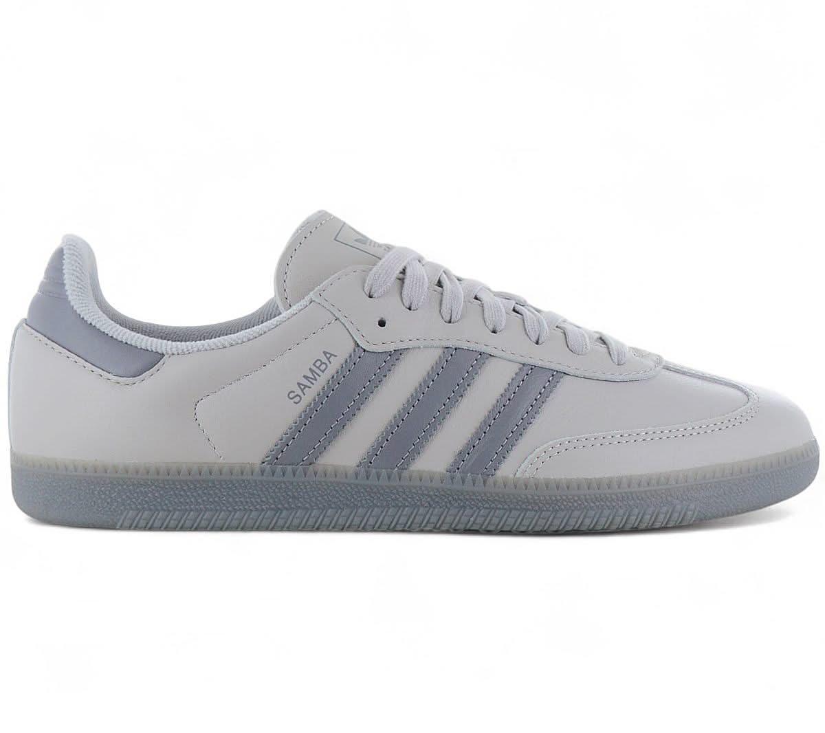adidas Originals SAMBA Leather OG - Herren Sneakers Schuhe Leder Grau JI3207 - Brandstyle24