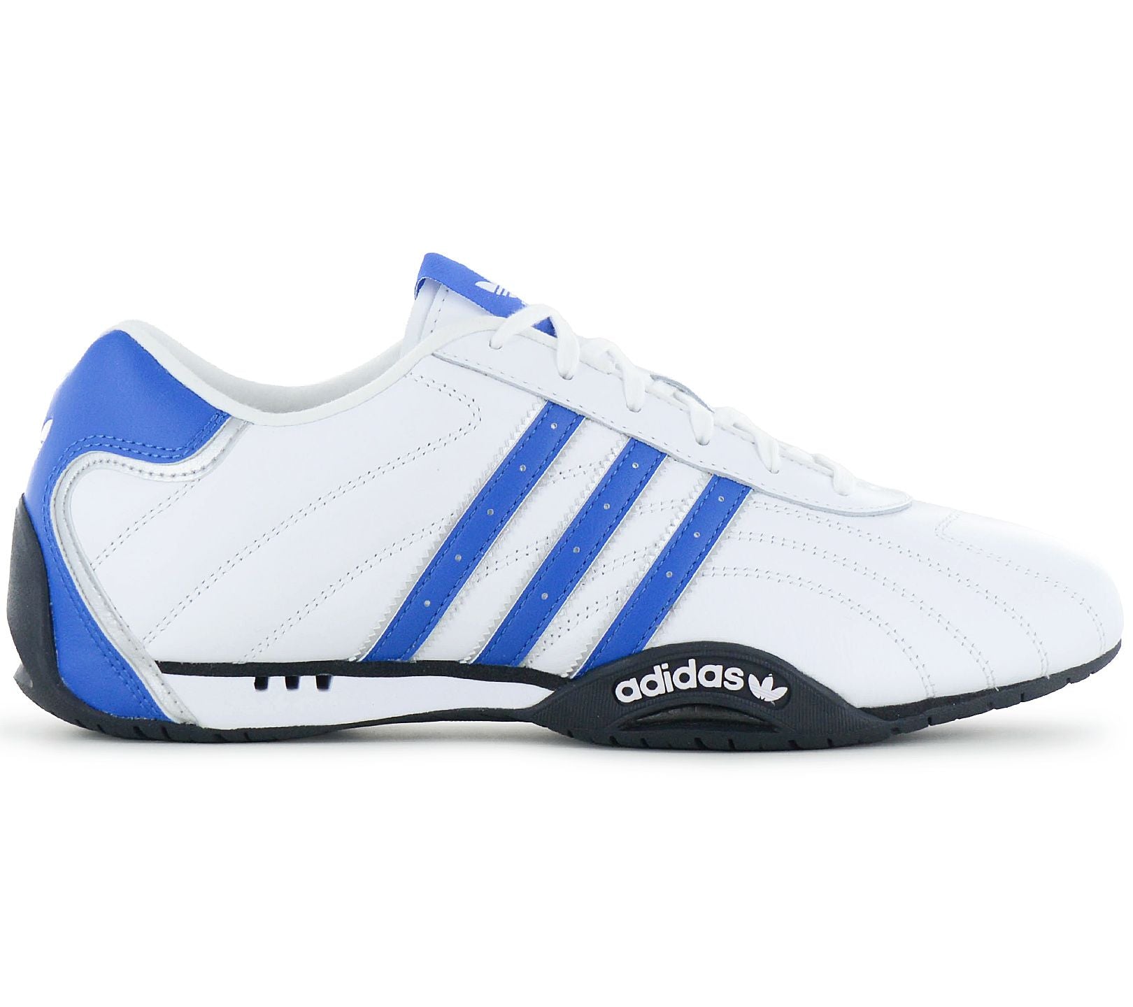 adidas Originals Adi Racer Lo - Herren Sneakers Schuhe Leder Weiß JQ5722