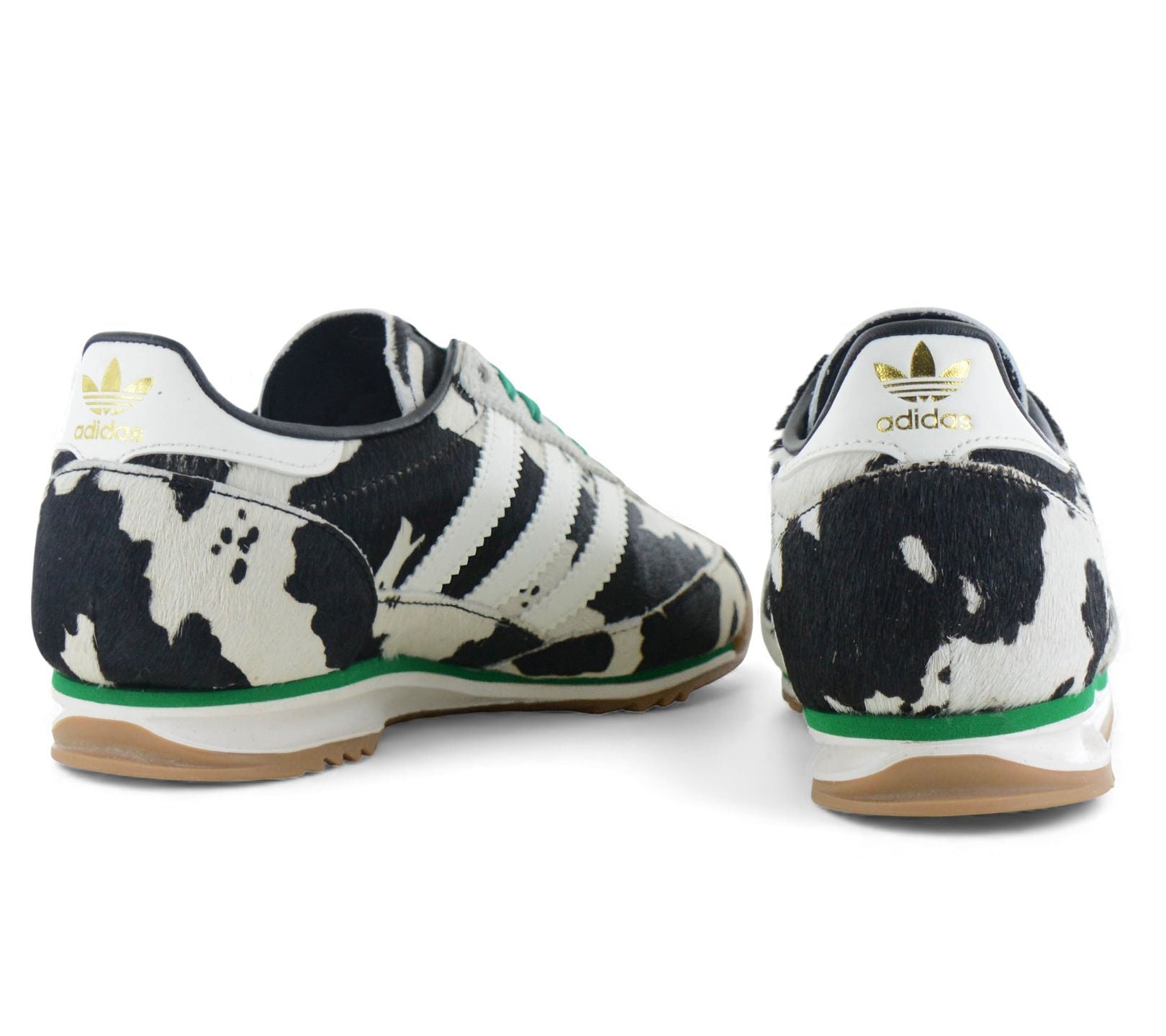 adidas gazelle silver green womens adidas Originals SL72 OG W Ko-mönstrade damsneakers skor JR1639