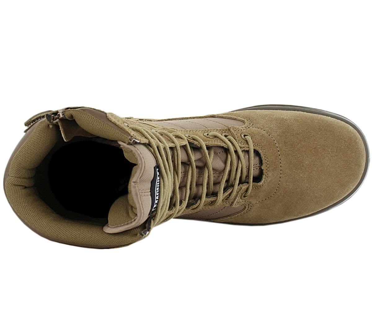 MAGNUM Centurion 8.0 SZ Sidezip - Herren Tactical Boots Einsatz Stiefel Braun M801385 - 087 - Brandstyle24