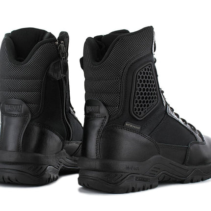 MAGNUM Strike Force 8.0 SZ WP - Side-Zip, Waterproof - Men's Tactical Boots Combat Boots Black M801395-021
