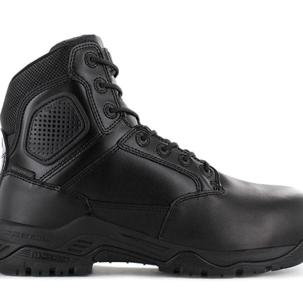 MAGNUM Strike Force 6.0 Leather S3 - Botas de Seguridad Hombre Zapatos de Seguridad Negro M801550-021