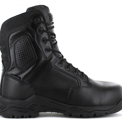 MAGNUM Strike Force 8.0 Leather S3 - Botas de Seguridad Hombre Zapatos de Seguridad Negro M801551-021