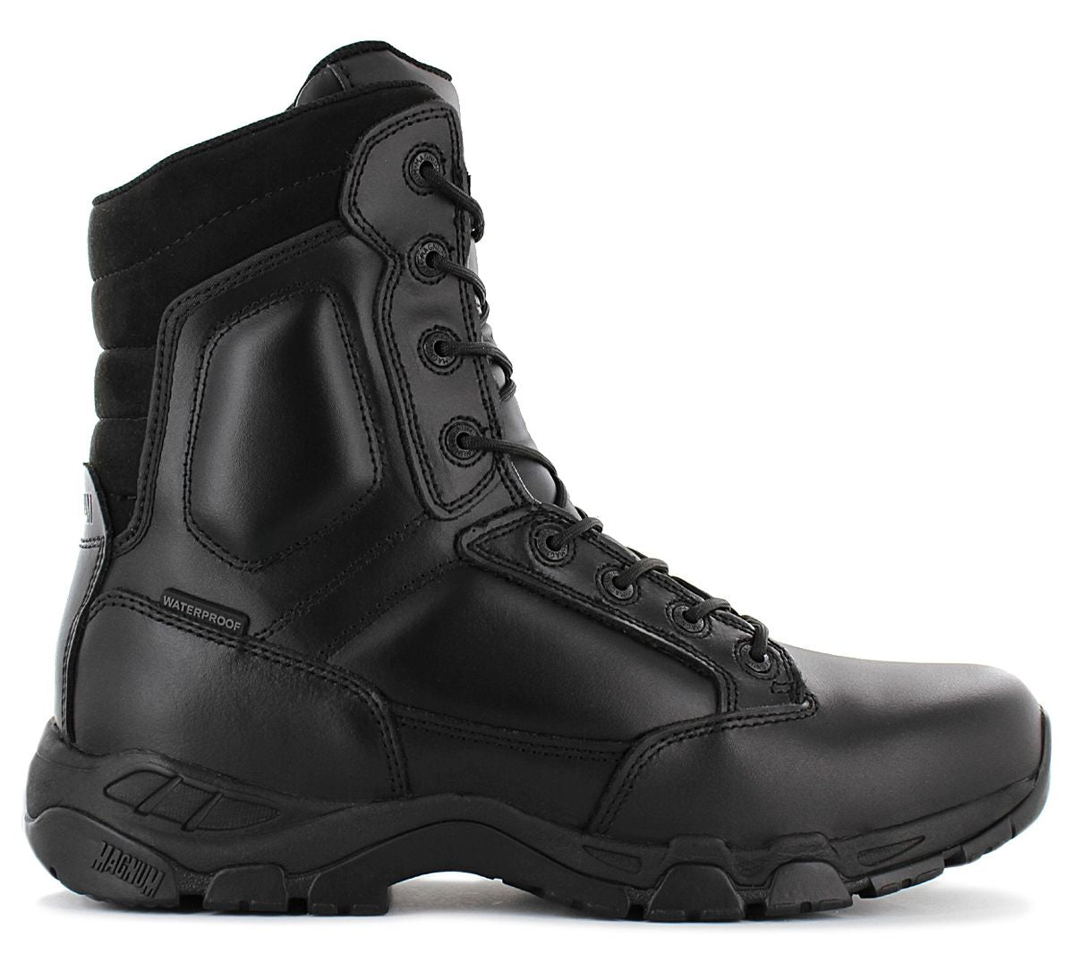 MAGNUM VIPER PRO 8.0 Leather WP Waterproof - Herren Tactical Boots Militär Stiefel Schwarz M810044-021