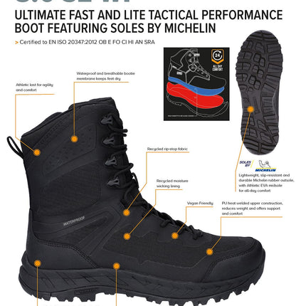 MAGNUM Ultima PRO RC 8.0 SZ WP - Waterdicht - Heren Combat Boots Laarzen Zwart M810070-021