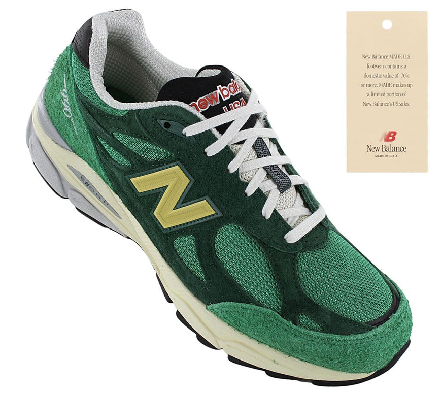 New Balance 990v3 - MADE in USA - Men's Sneakers Shoes Green M990GG3 990