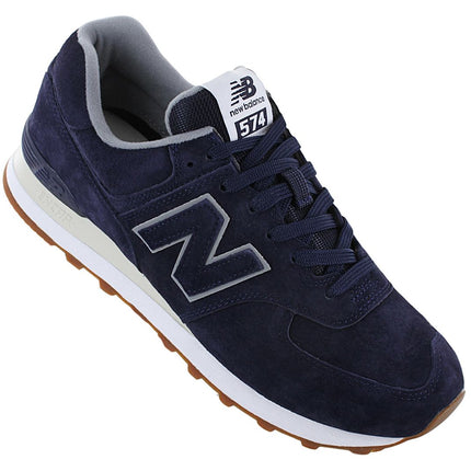 New Balance Classic 574 - Scarpe da ginnastica da uomo in pelle blu ML574EPA