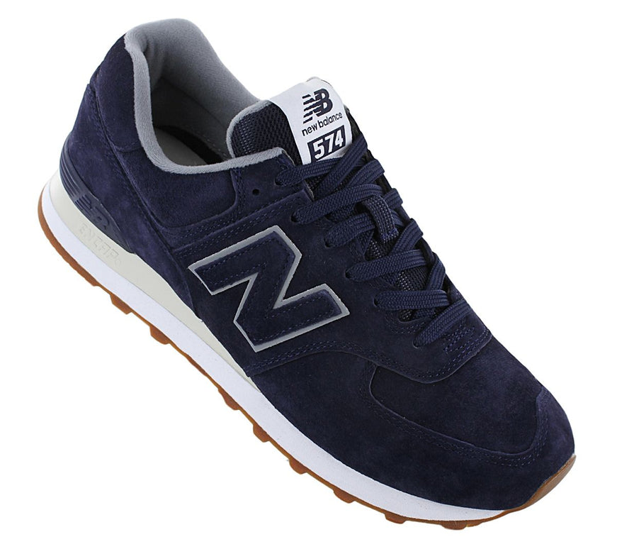New Balance Classic 574 - Men's Sneakers Shoes Leather Blue ML574EPA