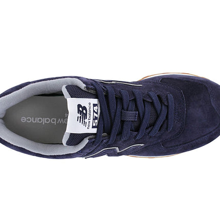 New Balance Classic 574 - Scarpe da ginnastica da uomo in pelle blu ML574EPA