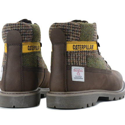 CAT Caterpillar Colorado 2.0 Harris Tweed Boots - Stiefel Leder Braun P111325