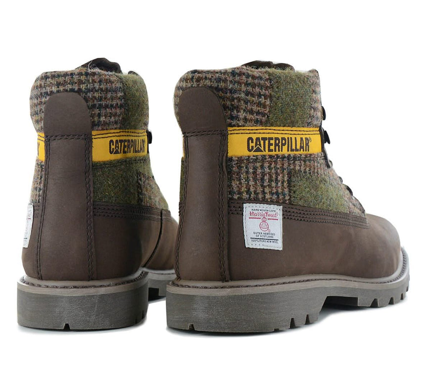 CAT Caterpillar Colorado 2.0 Harris Tweed Boots - Stiefel Leder Braun P111325