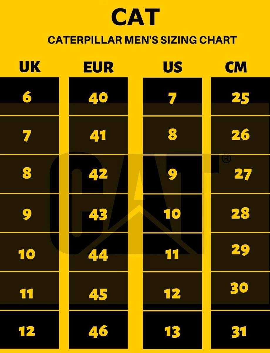 CAT Caterpillar Reactor - Schuhe Sneakers Schwarz P111397 - Brandstyle24