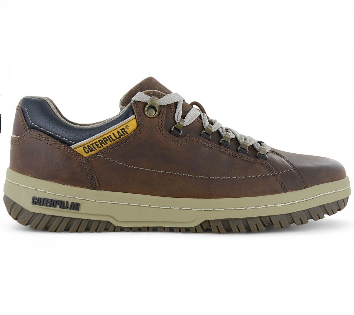 CAT Caterpillar APA OXFORD - Herren Outdoor Schuhe Leder Braun P711584 - Brandstyle24