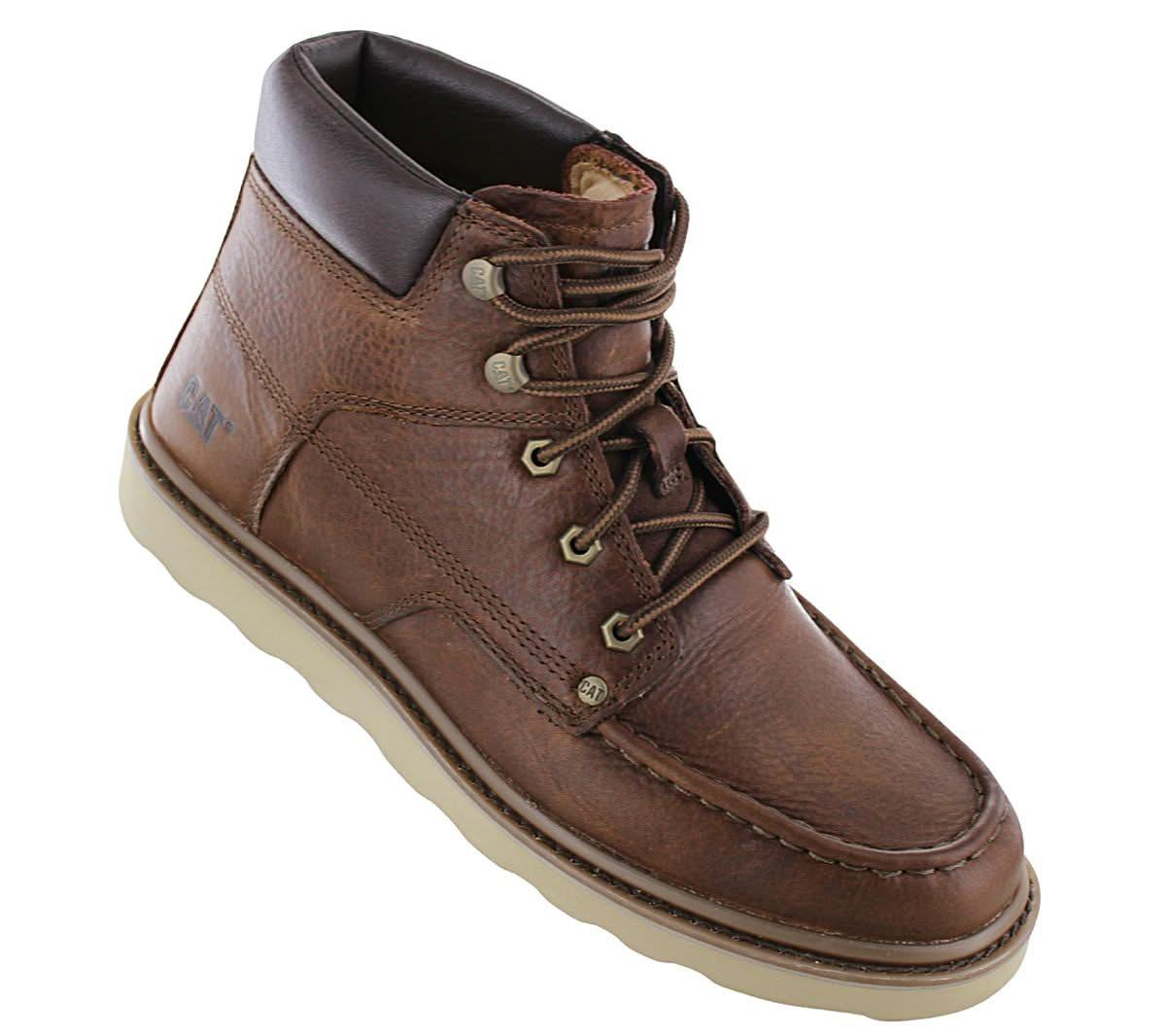 CAT Caterpillar BYRON Boots - Herren Winter Stiefel Schuhe Leder Braun P723602 - Brandstyle24