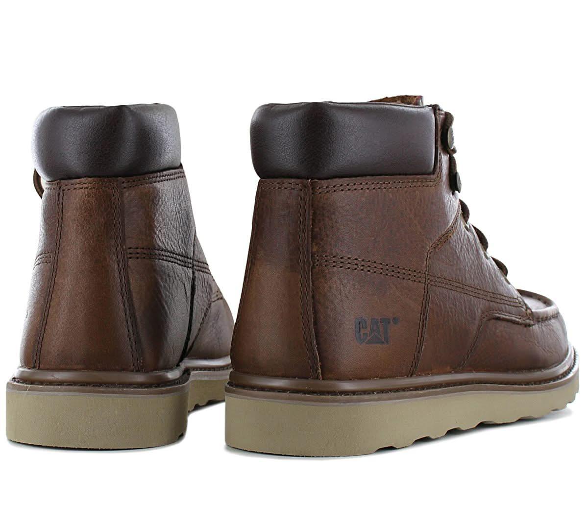 CAT Caterpillar BYRON Boots - Herren Winter Stiefel Schuhe Leder Braun P723602 - Brandstyle24