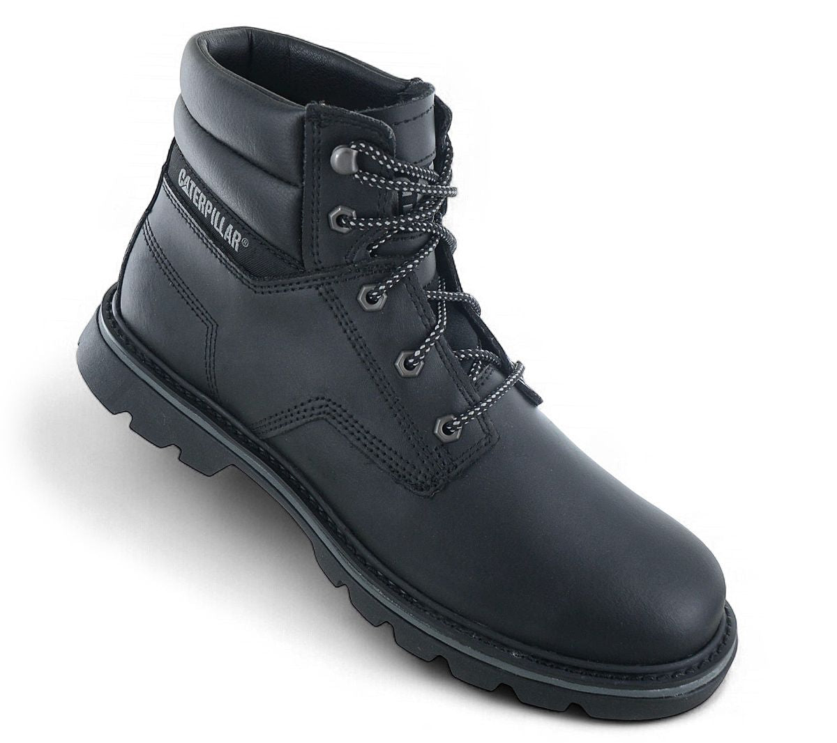 CAT Caterpillar Quadrate - Herren Winter Stiefel Boots Leder