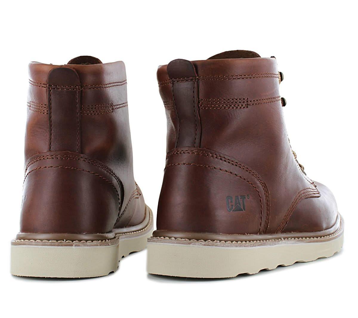 CAT Caterpillar Chronicle - Herren Winter Stiefel Boots Leder Braun P724972 - Brandstyle24