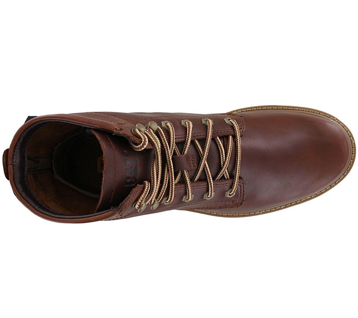 CAT Caterpillar Chronicle - Herren Winter Stiefel Boots Leder Braun P724972 - Brandstyle24