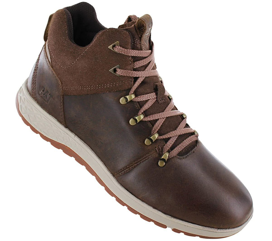 CAT Caterpillar ZEKE Hiker - Men's Winter Boots Leather Brown P725428