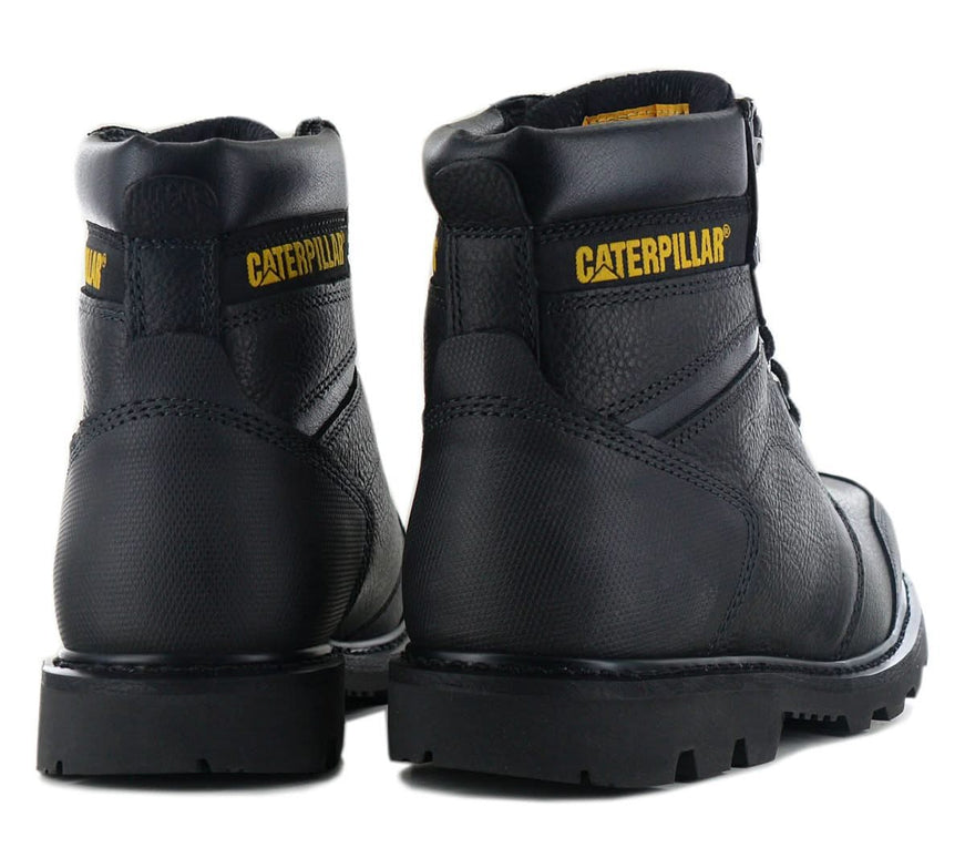 CAT Caterpillar Allerton Boots - Herren Stiefel Leder Schwarz P725445